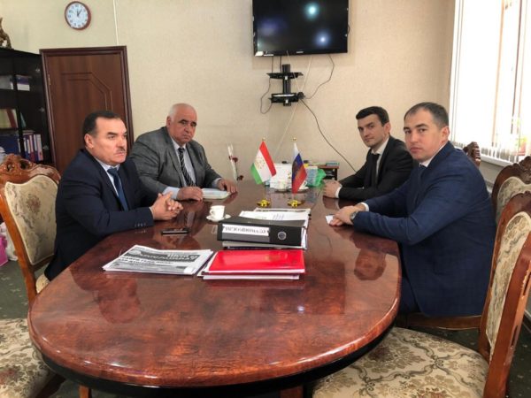 18 марта 2019 года в Республике Таджикистан состоялась рабочая встреча по вопросам создания центров по организованному набору на предприятия Санкт-Петербурга